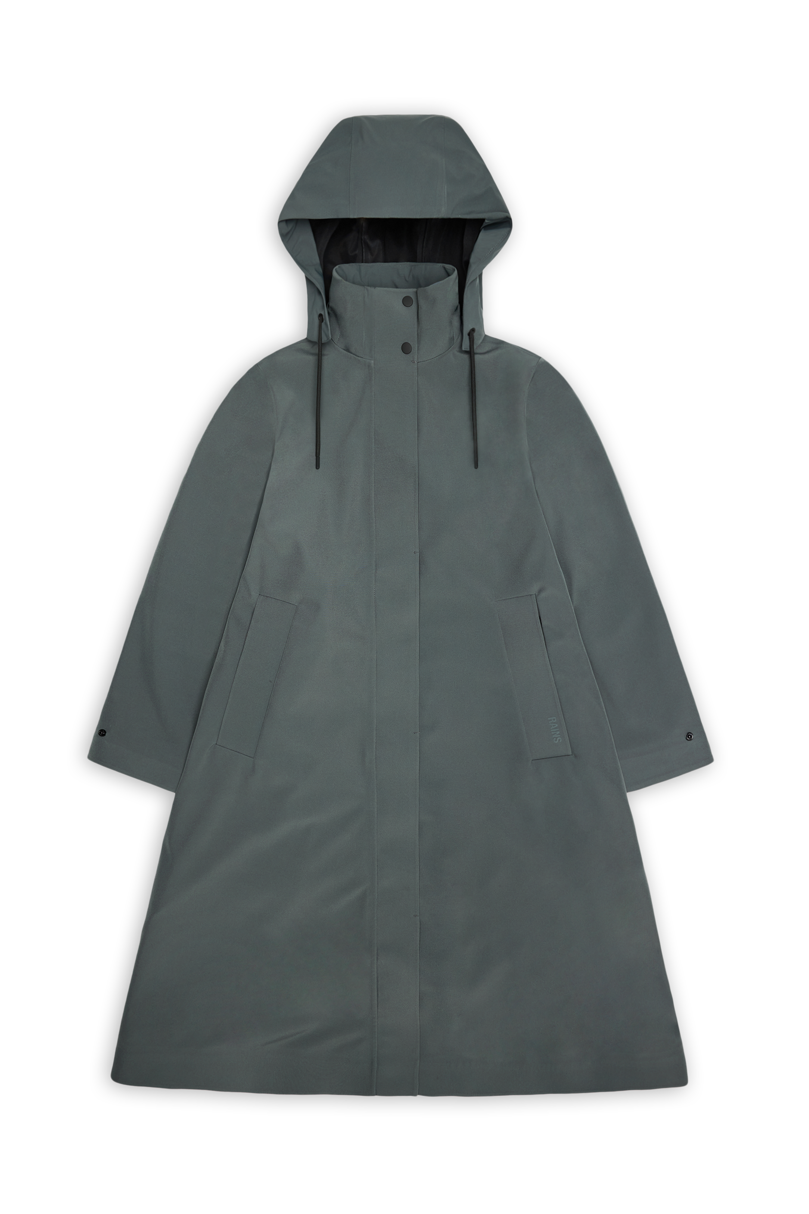 RAINS Suva Softshell A-Line W Jacket Dark Grey Jacket